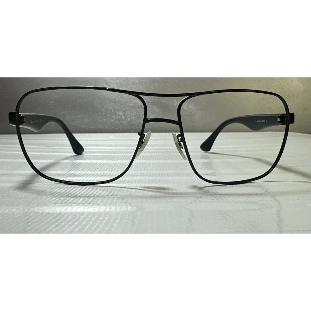 Ray Ban RB 006/9A Square Black Eyeglasses Optical Frame Only 62-15